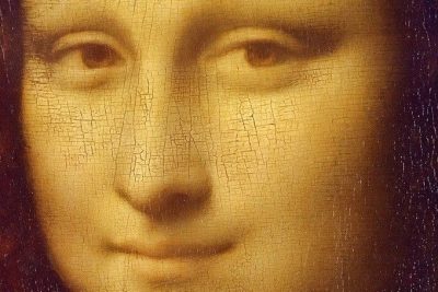 Леонардо да Винчи: Мона Лиза (фрагмент картины)