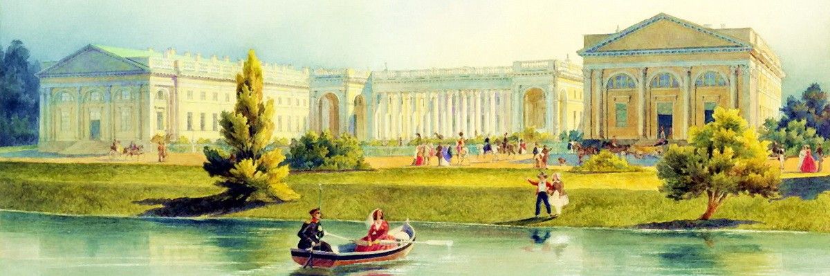 Горностаев, Алексей Максимович — Александровский дворец в Царском Селе 1847 г.
