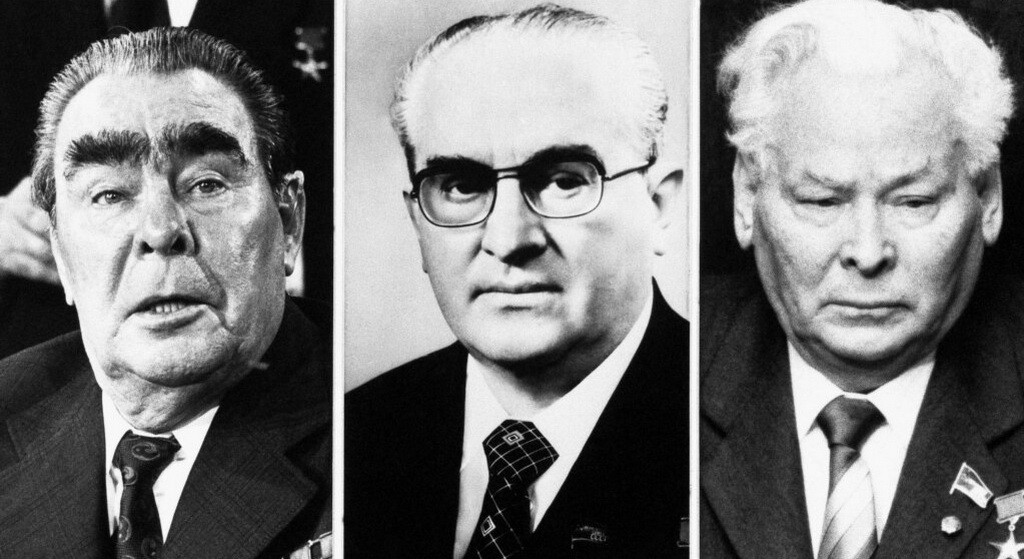 Бывшие руководители советского государства Леонид Ильич Брежнев и другие... бездари.