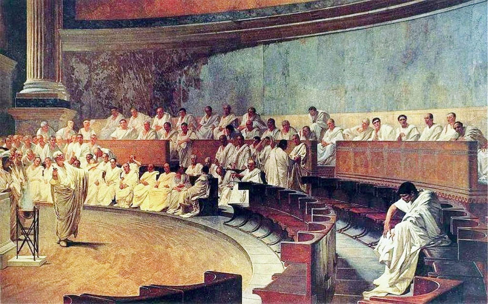 Сенат Сенатору... Сенаторы: Цицерон — сенат и сенаторы в Древнем Риме