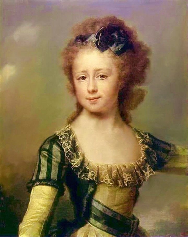 Портрет Великой княгини Марии Павловны, наследной герцогини Саксен-Веймар-Эйзенах