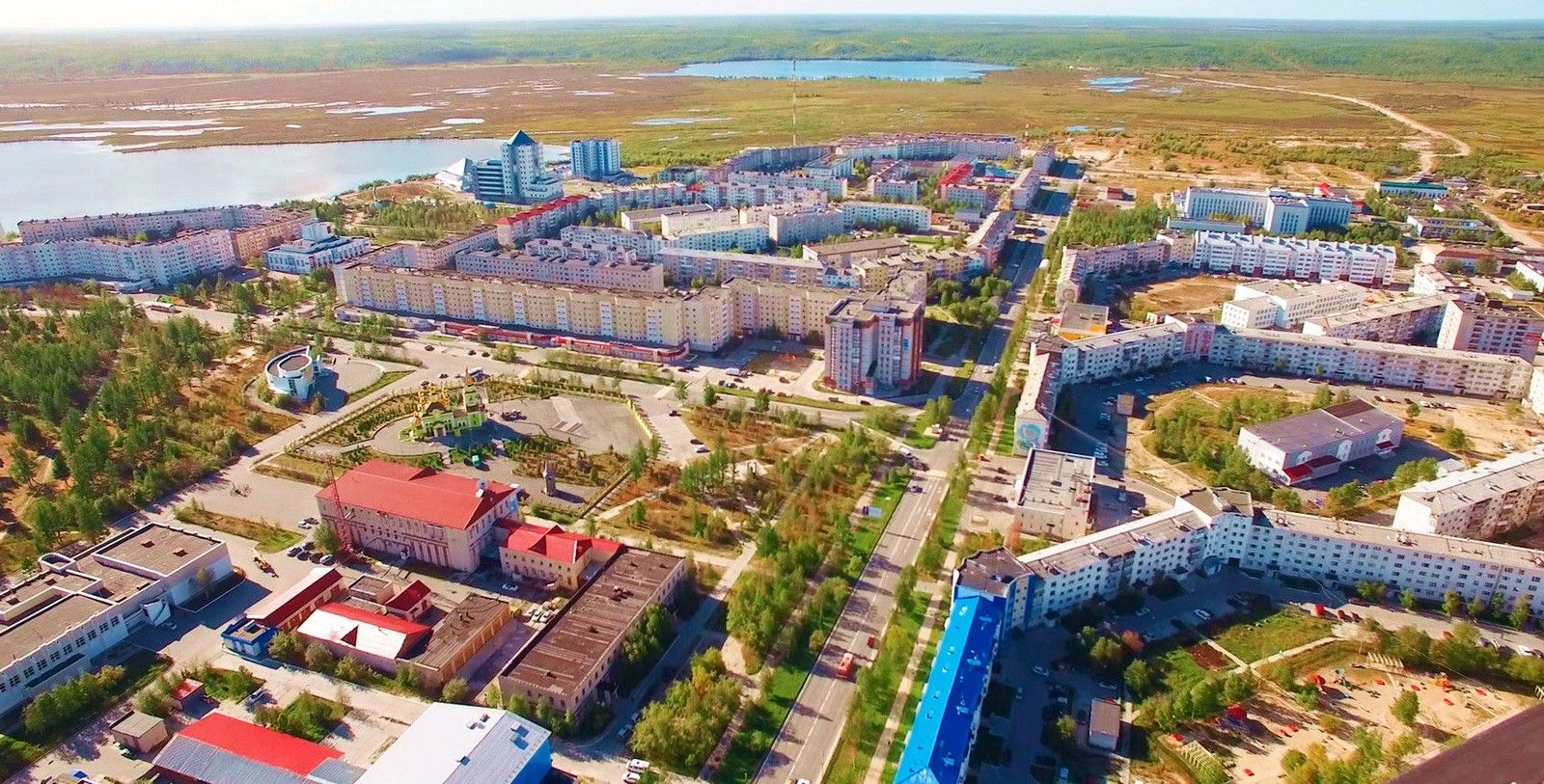 Белый город – это город Надым, столица «Газпрома»
