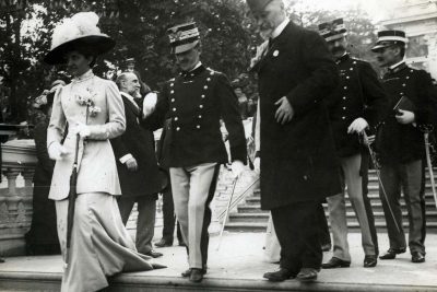 Король Италии Виктор Эммануил III и королева Елена Савойская