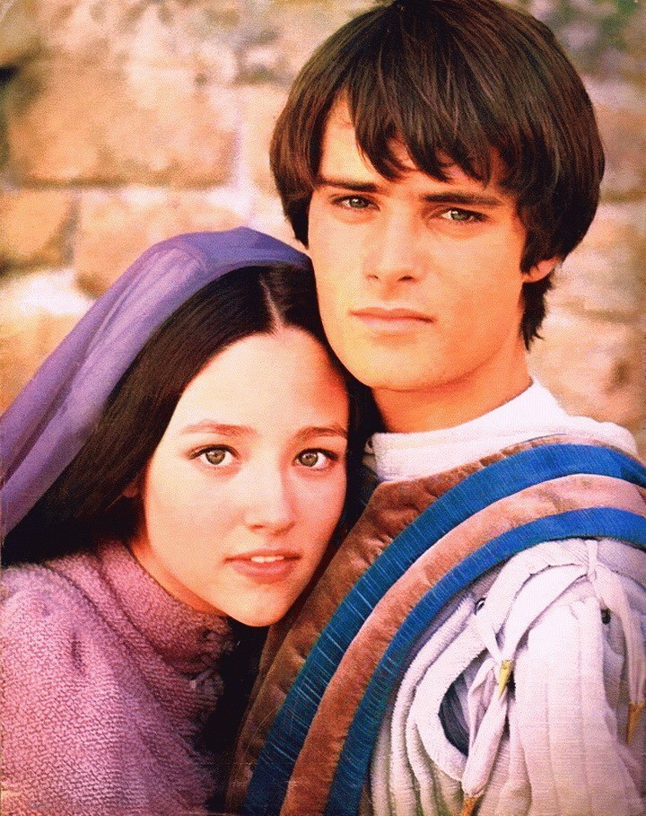 Ромео и Джульетта: кадр из фильма - Оливия Хасси и Леонард Уайтинг