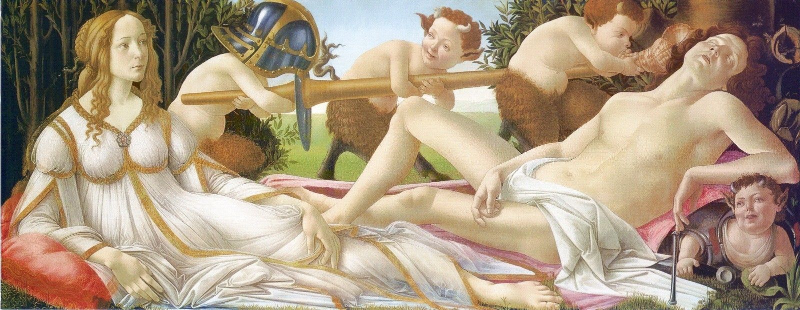 Сандро Боттичелли: «Венера и Марс»