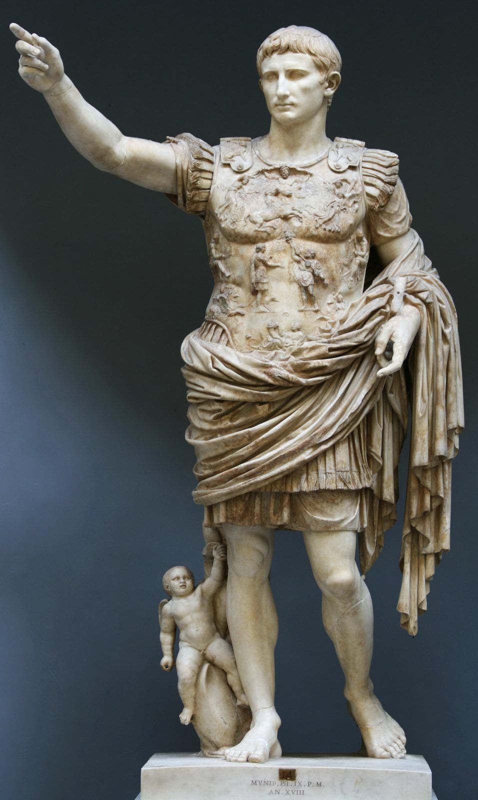 СЕНАТОР представляет: статуя Октавиана Августа из Примы Порты — Octavianus Augustus
