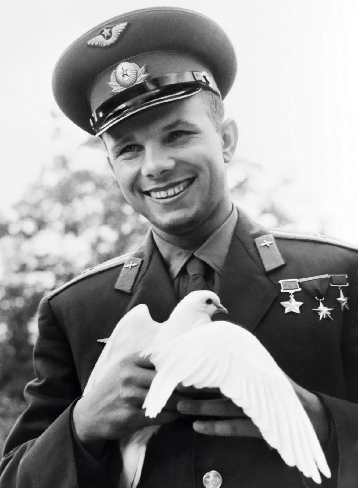 Первый космонавт Земли, советский космонавт Юрий Алексеевич Гагарин